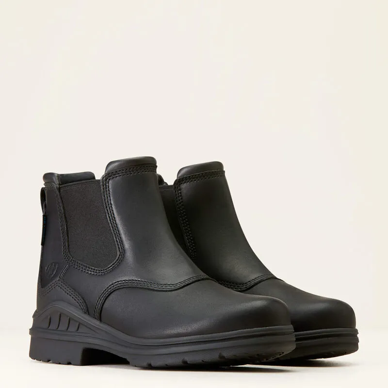 Ariat Barnyard Twin Gore II Ladies Boot - Black